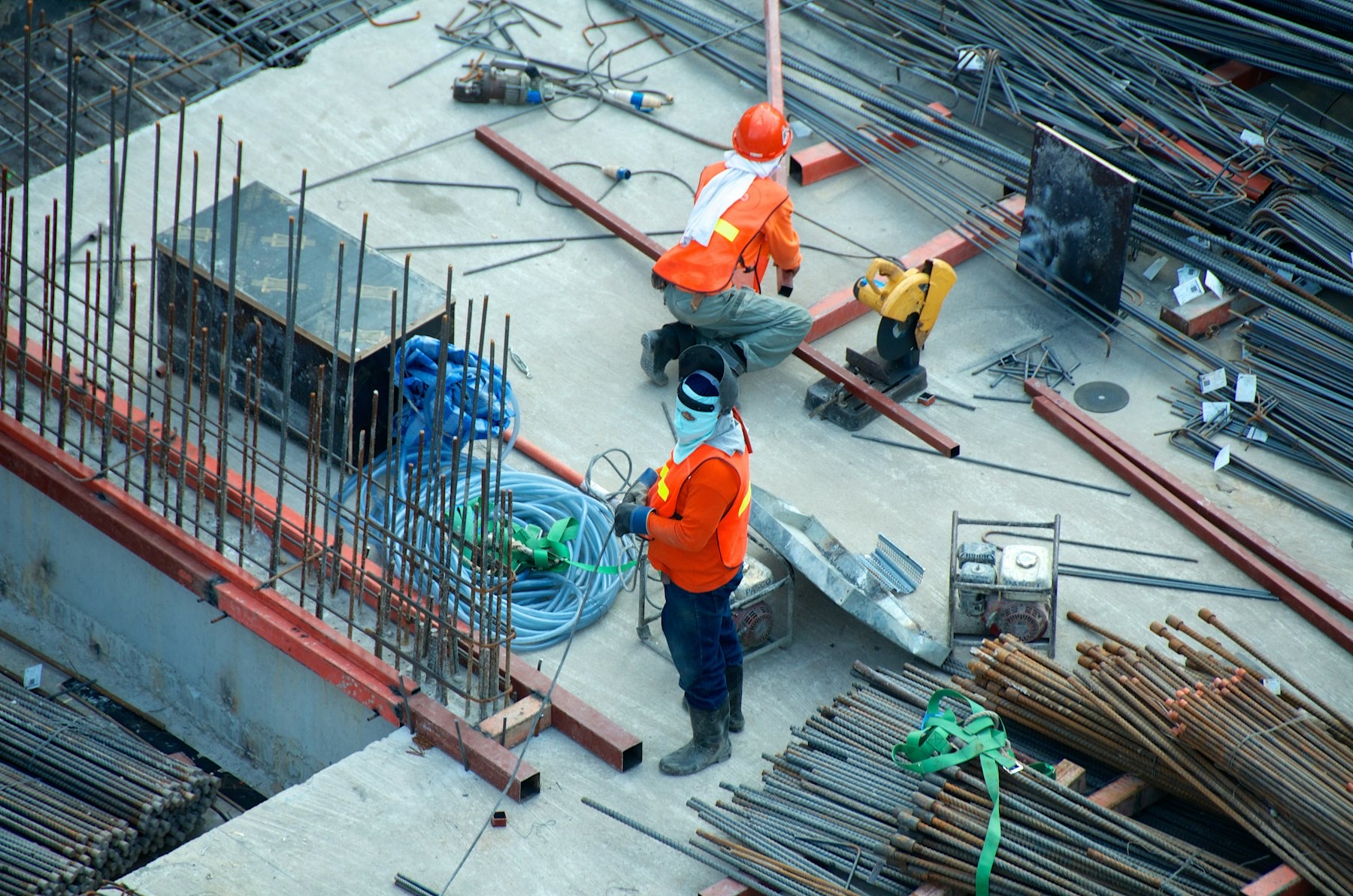 Construction site funded by project finance